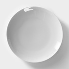 Тарелка фарфоровая «Универсал», d=17,5 см, белая - Фото 2