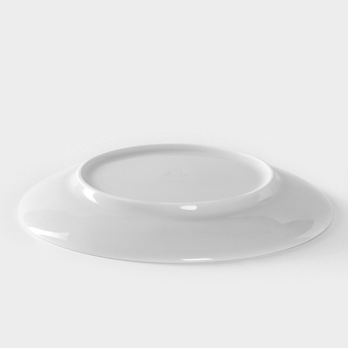 Тарелка фарфоровая «Универсал», d=17,5 см, белая - фото 1890765285