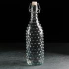 Бутыль стеклянная для соусов и масла с бугельным замком «Ризотто», 1 л, 8×8×30 см - фото 320400320