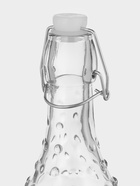 Бутылка для соусов и масла «Ризотто», 1 л, 8×8×30 см, с бугельным замком, стекло, прозрачная - Фото 2