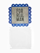 Коробка для печенья, кондитерская упаковка с пластиковой крышкой, For real man, 18 х 18 х 3 см - Фото 5