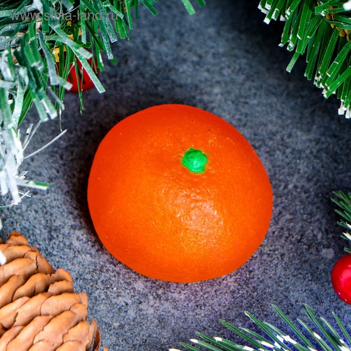 Фигурное мыло «Мандарин», 70 г - Фото 1