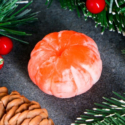 Фигурное мыло «Мандарин очищенный» 5×5×4 см