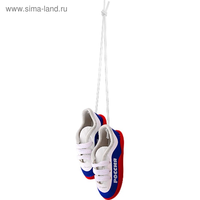 Ароматизатор воздуха подвесной, бутсы, флаг Россия, ваниль, AutoStandart - Фото 1