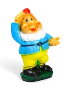 Садовая фигура "Гном с протянутой рукой" 25*21*43см 493106 - фото 319884021