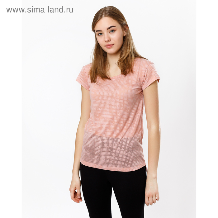 Футболка женская, цвет пыльная роза, р-р 46 (M) - Фото 1