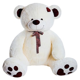 Мягкая игрушка «Медведь Тони», 90 см, цвет белый