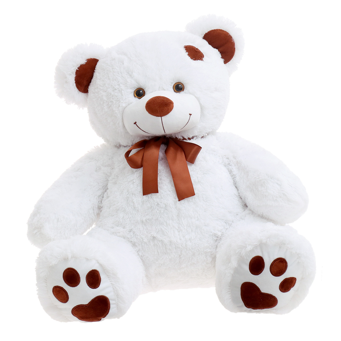 Мягкая игрушка «Медведь Тони», 90 см, цвет белый - фото 1906937028