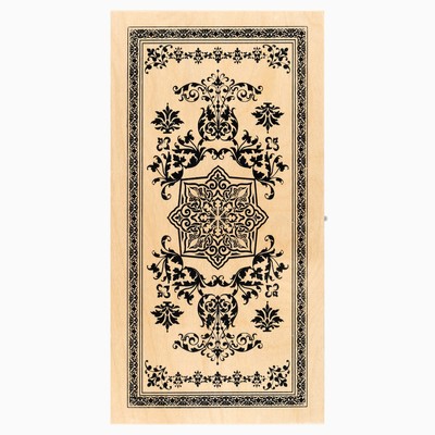 Нарды деревянные большие, настольная игра «Восток», доска дерево 40×40 см