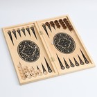 Нарды деревянные большие, настольная игра «Восток», 50×50 см - Фото 2