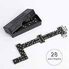 Настольная игра, домино «Классическое», 28 шт., костяшка 4×2×0.5 см - Фото 1