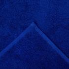 Полотенце махровое Экономь и Я 100х150 см, цв. синий, 320 г/м² - Фото 2