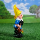 Садовая фигура из гипса «Гном-дровосек», 31×10×14 см - Фото 13