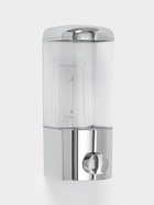 Диспенсер механический для антисептика и жидкого мыла, 500 мл, серебристый - Фото 1