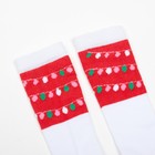 Гольфы Крошка Я "Гирлянды" 12-14 см, 1-2 года, 100% хлопок - Фото 3