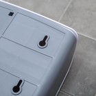 Диспенсер для бумажных полотенец в листах, пластик, 21.5×9×26.5 см, белый - Фото 9