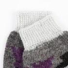 Носки женские шерстяные "Снеговик" цвет песочный, размер 23 - Фото 2