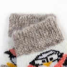 Носки детские шерстяные «Пингвин», цвет белый, размер 12 - Фото 2