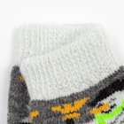 Носки детские шерстяные «Снеговик», цвет серый, размер 10 - Фото 2
