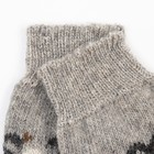 Носки мужские шерстяные, цвет серый, размер 25 - Фото 2