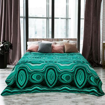 Покрывало Этель Минералы 1,5 сп. Малахит 150х220 см, микрофибра 100% п/э