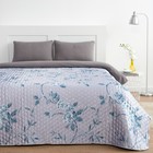 Покрывало "Этель" шёлк 1,5 сп. Свежесть 150х220 см, искусственный шёлк 100% п/э - Фото 1