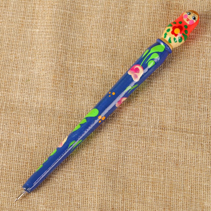Ручка «Матрёшка», 1,5х16 см, микс - фото 1899614805