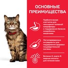 Сухой корм Hill's Cat sensitive stomach skin для кошек, здоровье кожи и пищеварения, 1.5 кг - Фото 4