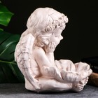 Фигура-подсвечник гипс «Ангел с кувшинкой», 23×23×27 см, состаренный - Фото 3