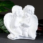 Светящаяся фигура "Пара ангелов сидя" 29х14х28см белая - Фото 2