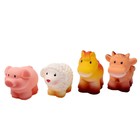 Набор резиновых игрушек «Домашние животные» - фото 108281234