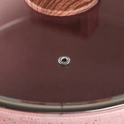 Набор посуды «Пинк», 4 предмета: кастрюли 8/6 л, сковорода 30×4,5 см, ковш 2 л, антипригарное покрытие, набор приборов, цвет розовый - Фото 4