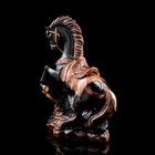 Статуэтка "Грациозный конь", чёрная, гипс, 34х16х37 см - Фото 4