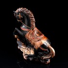Статуэтка "Грациозный конь", чёрная, гипс, 34х16х37 см - Фото 5