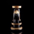 Статуэтка-подставка декоративная "Слон индийский", золотистая, гипс, 22х17х34 см - Фото 3