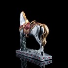 Статуэтка "Гарцующий конь", чёрная, 35 см - Фото 4