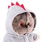 Мягкая игрушка «Кот Басик», в толстовке дракончик, 22 см, МИКС - Фото 3