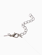 Кулон «На леске» кристаллик, цвет белый в серебре, 30 см - Фото 5