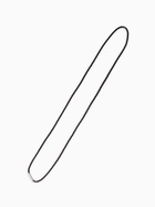 Браслет унисекс «Кожаное плетение», цвет чёрный с серебром, 82 см - Фото 4