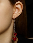 Серьги из стекла «Яркий день» сердце, миксы - Фото 2