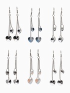 Серьги из стекла «Яркий день» сердце, миксы - Фото 5