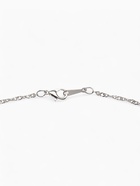 Гарнитур 3 предмета: серьги, кулон, кольцо безразмерное «Эдель» цветы, цвет синий в серебре, 50 см - Фото 4