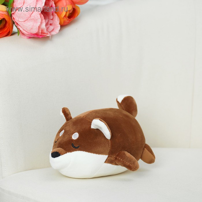 Мягкая игрушка «Спящий пёсик» МИКС - Фото 1