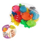 Резиновые игрушки для ванны «Малыши», с пищалкой, в наборе 14 шт., Крошка Я - Фото 34