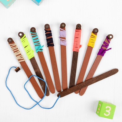 Удочка магнитная, размер удилища 20×1.5 см, длина шнурка — 50 см, МИКС