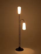 Торшер напольный BayerLux «Симпл», 2×15 Вт, E27, черный, 37×28×154 см - Фото 3