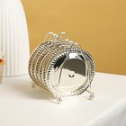 Набор блюдец «Серебро», 14×10×12 см, с подставкой, 6 шт, цвет серебряный - Фото 2
