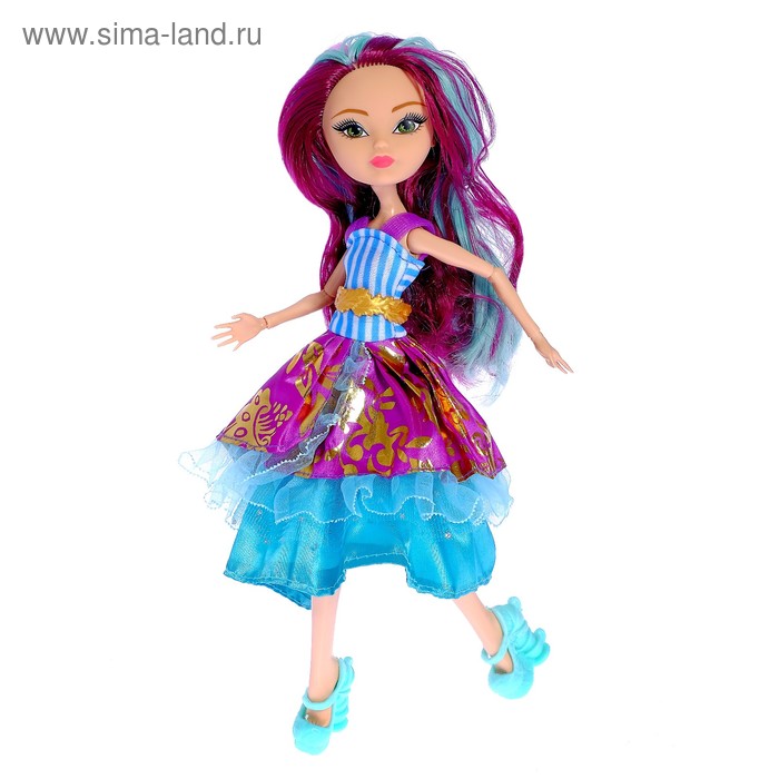 Кукла модница шарнирная "Элина" с аксессуарами, МИКС - Фото 1
