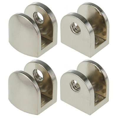 Полкодержатель P110SN, 22×23×20 мм, 4 шт. в наборе, цвет никель