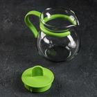 Чайник стеклянный заварочный «Теплота», 400 мл, цвет МИКС - Фото 2